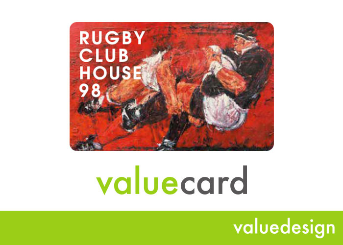 完全キャッシュレス缶詰バー「ラグビークラブハウス98」COFFEE & RUGBY BARにバリューデザインがクラウド型独自Pay「Value Card」を提供